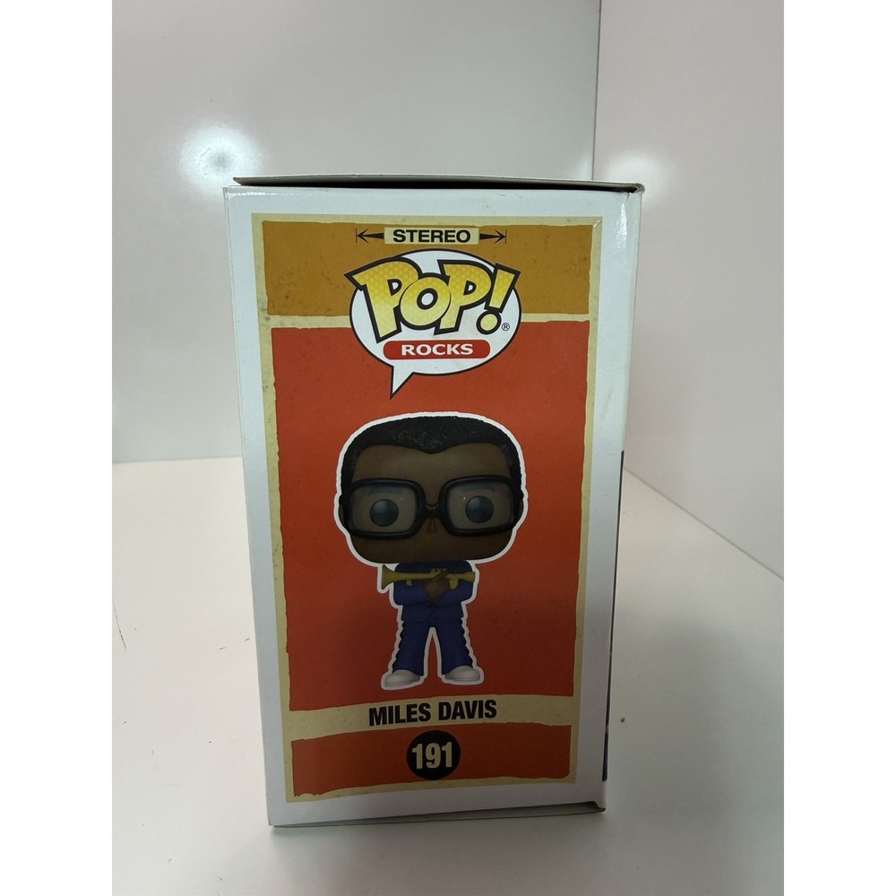 Funko POP! Rocks Miles Davis #191 Vinyl Figure Jazz Legend - Picture 4 of 4